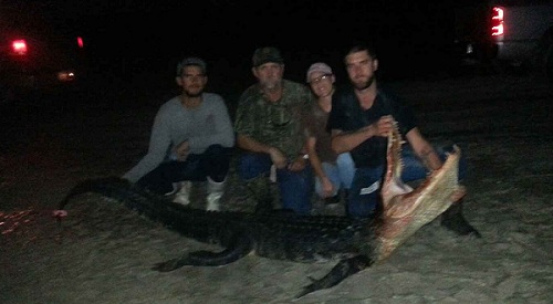 chirs gator hunt pic